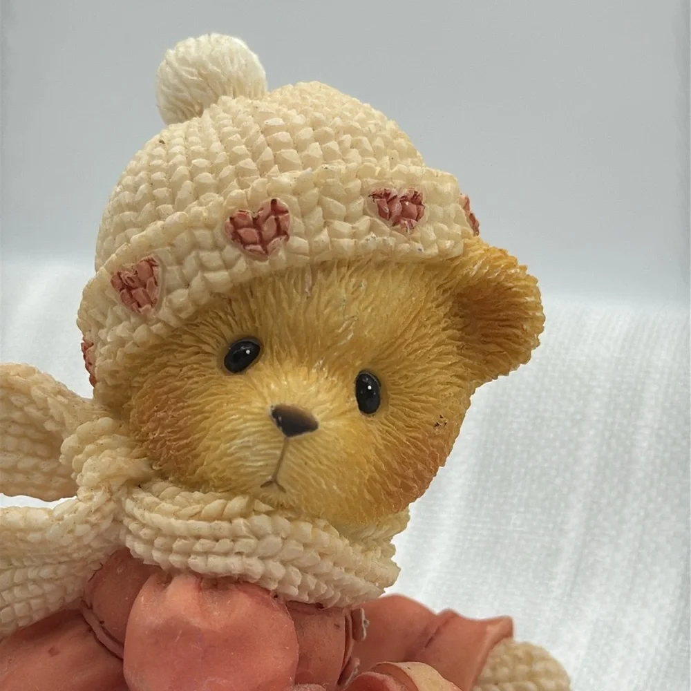 Cherished Teddies Shirley 1999 Limited Edition Release Christmas Figurine Enesco